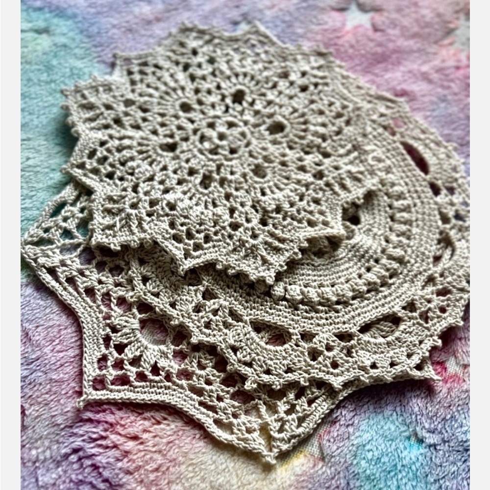 Crochet Doilies (3 pcs set)